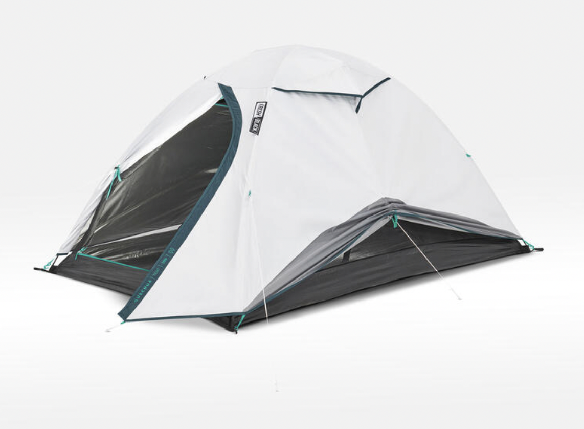 Casa de campaña arpenaz Quechua fresh & black Impermeable - 2 personas