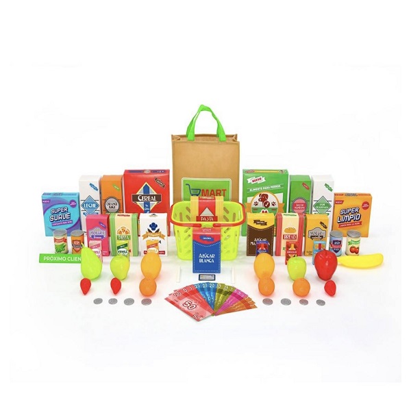 Centro de juego supermercado con accesorios