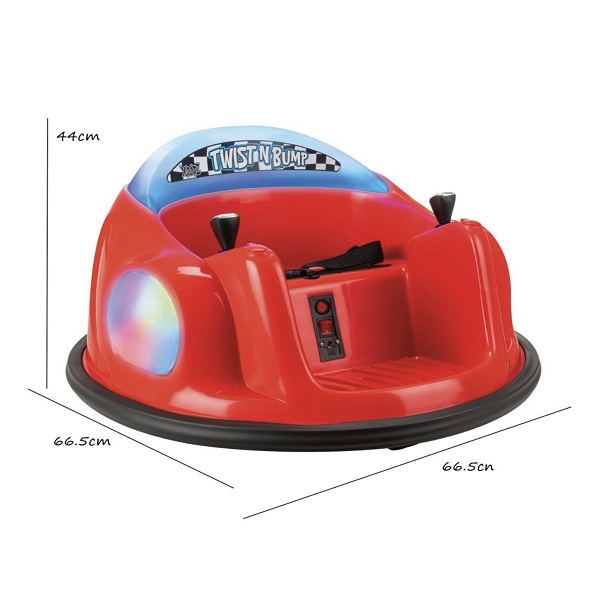 Bumper car xootz twist and bump rojo