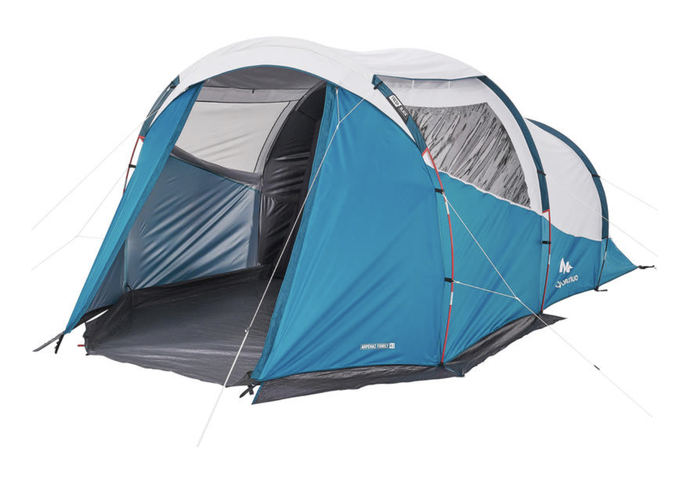 Casa de campaña familiar arpenaz Quechua 4.1 fresh & black 4 personas