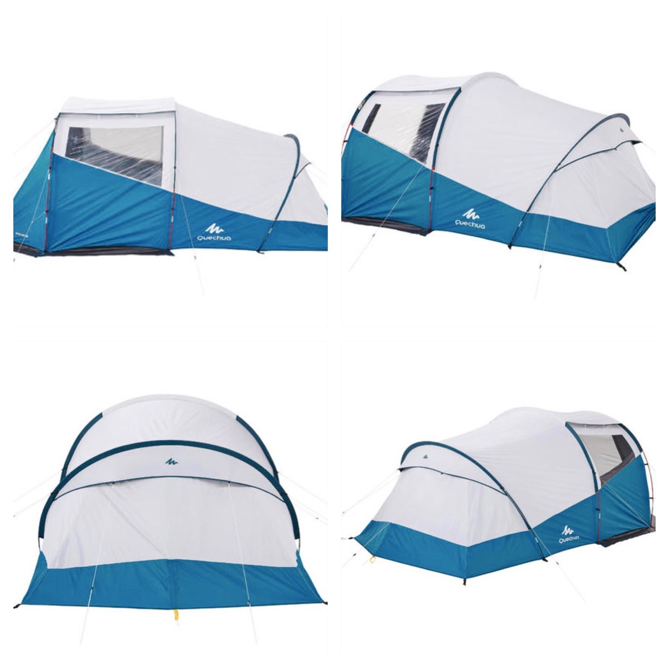 Casa de campaña familiar arpenaz Quechua 4.1 fresh & black 4 personas