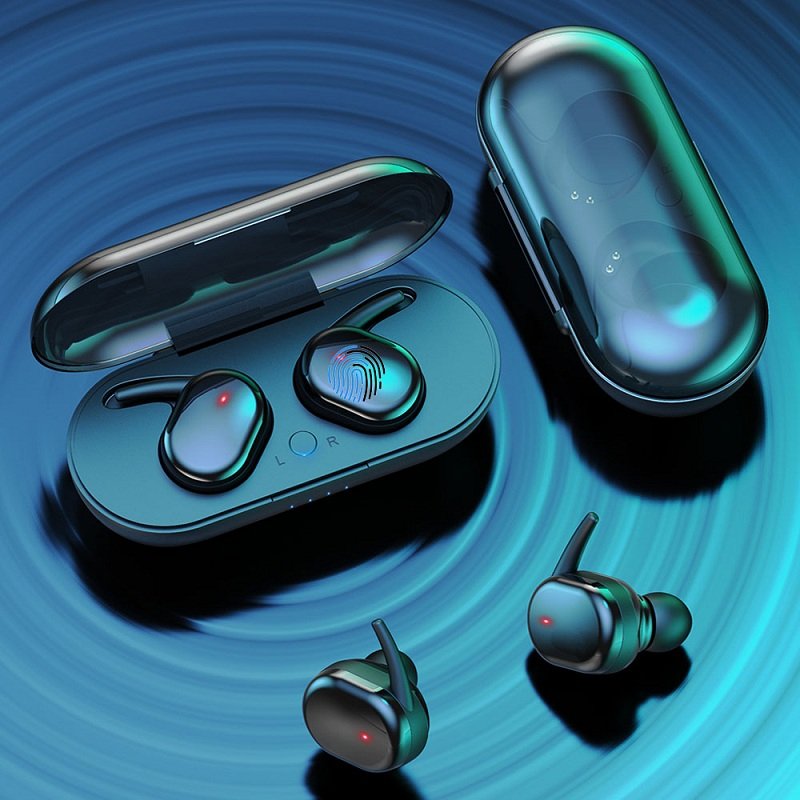Audífonos Bluetooth Touch Con Estuche De Carga Batería De 3 Horas Auriculares Inalámbricos TWS
