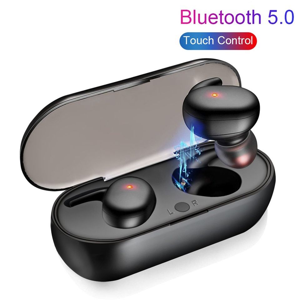Audífonos Bluetooth Touch Con Estuche De Carga Batería De 3 Horas Auriculares Inalámbricos TWS