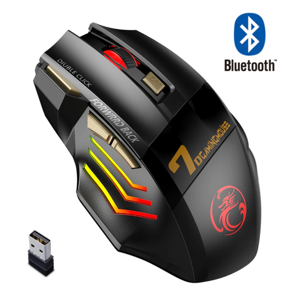 Mouse Gaming Inalámbrico Óptico Pro Gamer Dpi Ajustable