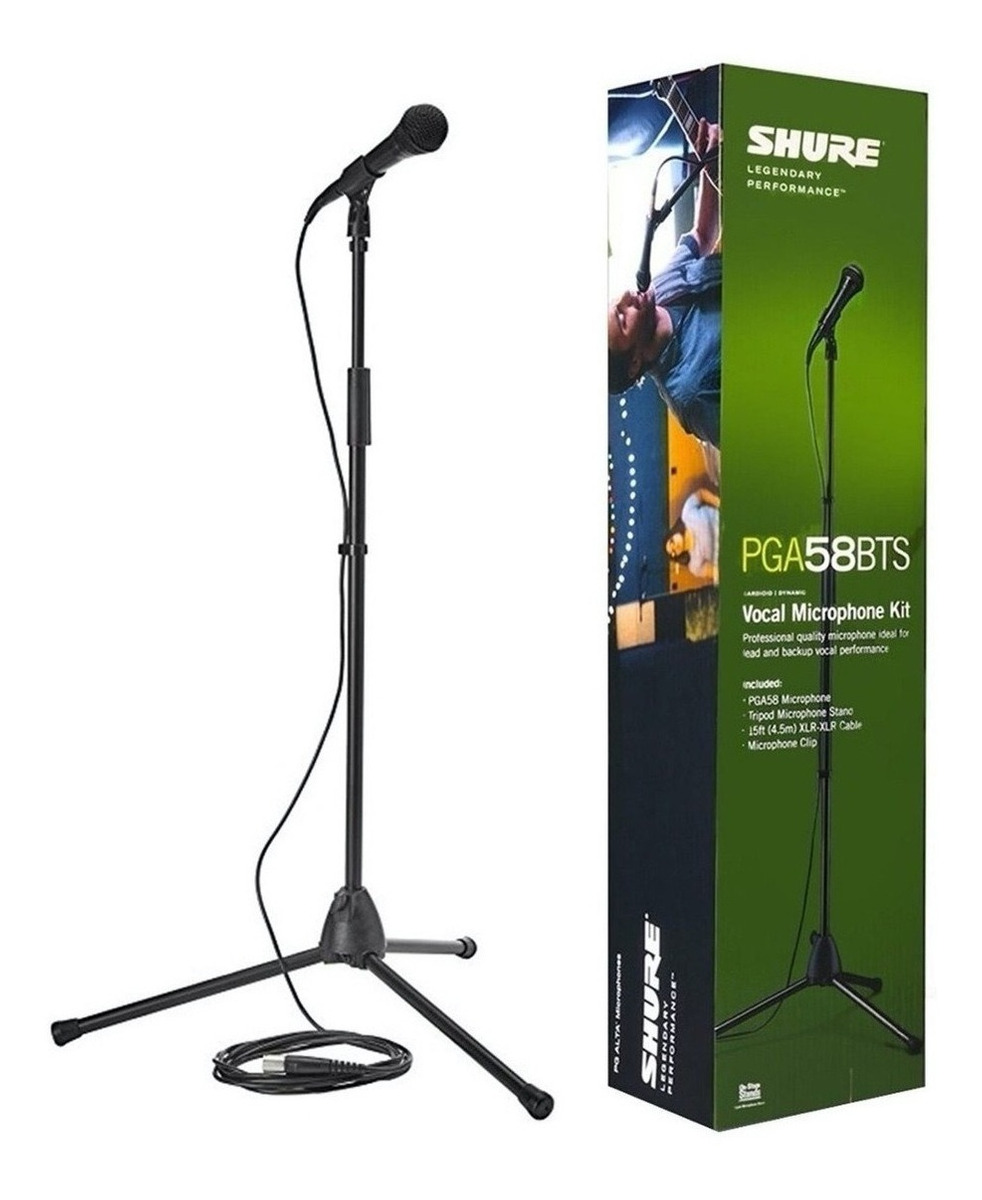 Micrófono Shure SM58-LC Dinamico