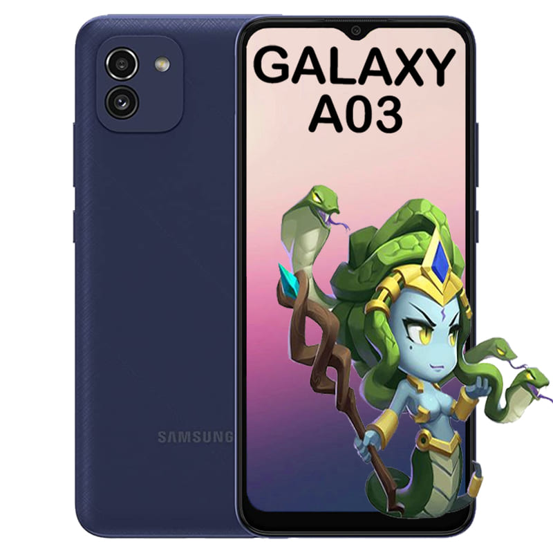 Celular Samsung Galaxy A03 Almacenamiento 128GB Ram 4GB Dual Sim- Azul