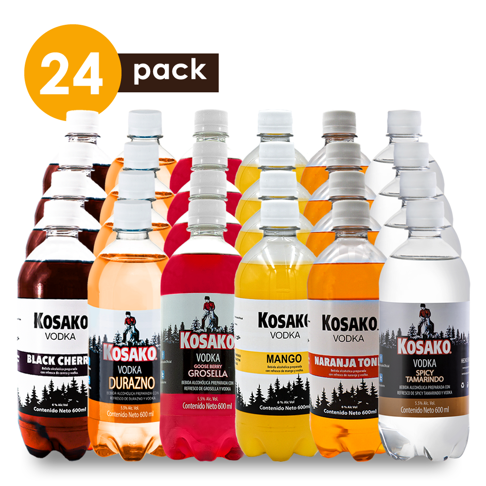 Vodka Kosako Mix 600 ml 24 Pack