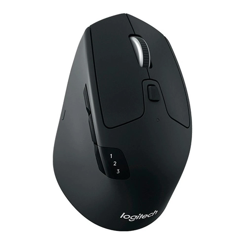 Mouse Ergonómico Logitech Óptico M720 Triathlon, Bluetooth