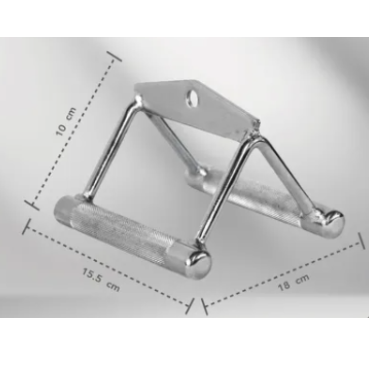 Agarre Triangular Polea Doble D Gym Antiderrapante Remo