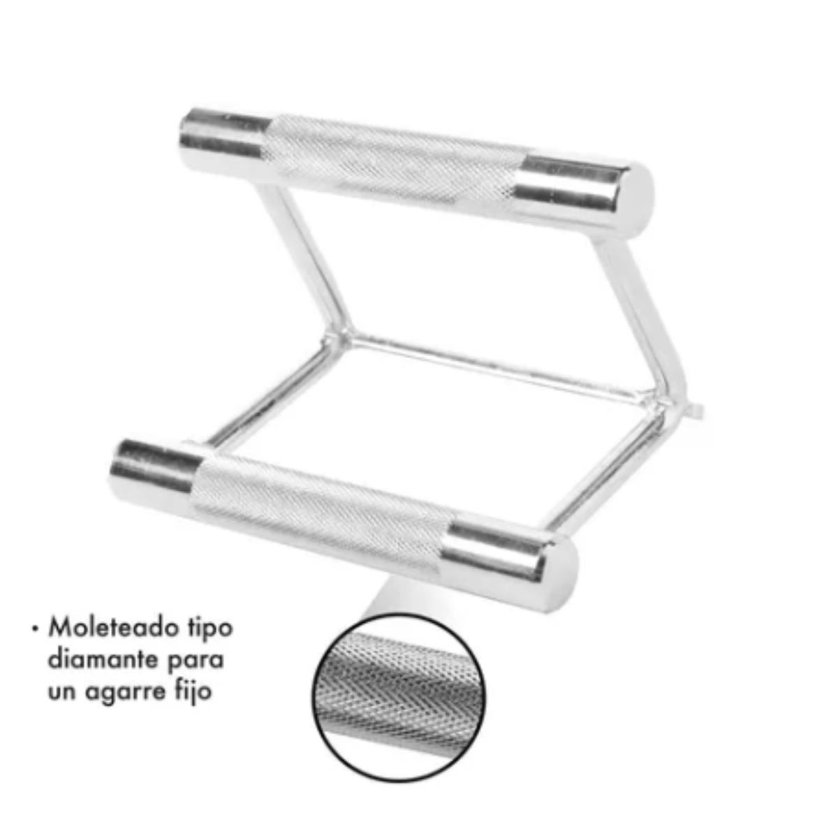 Agarre Triangular Polea Doble D Gym Antiderrapante Remo