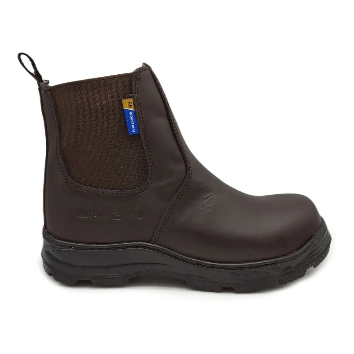 Bota Rombar Trabajo Piel Casco Protección Dielectrica 658
