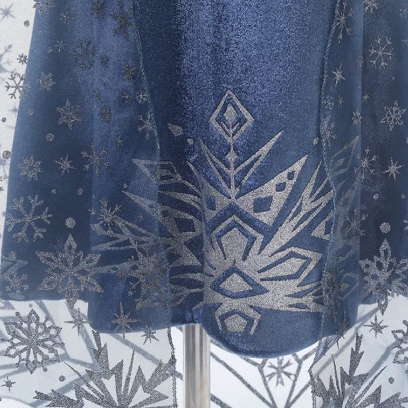 Vestido de fiesta Disfraz de Elsa Princesa Frozen 2