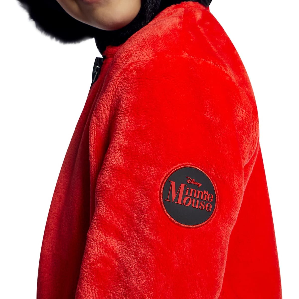 Sudadera de orejitas de Minnie Mouse para niña, color rojo, mod. 1037363