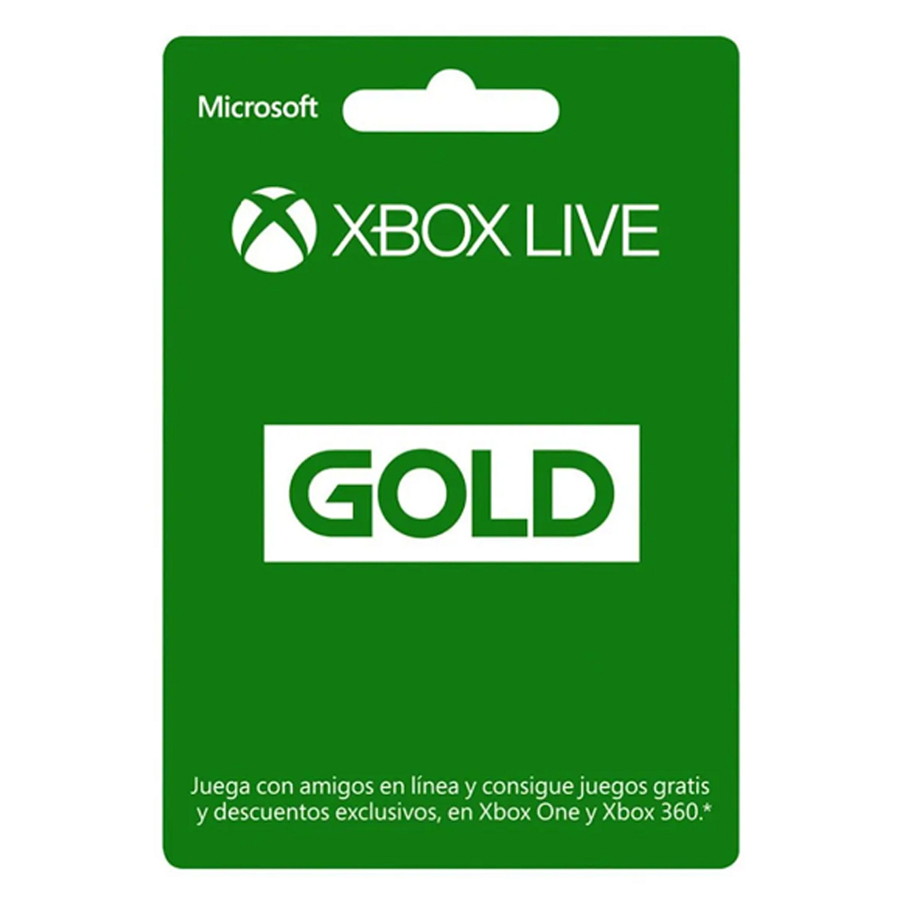Acceso Xbox Live Gold Online De 1 Mes