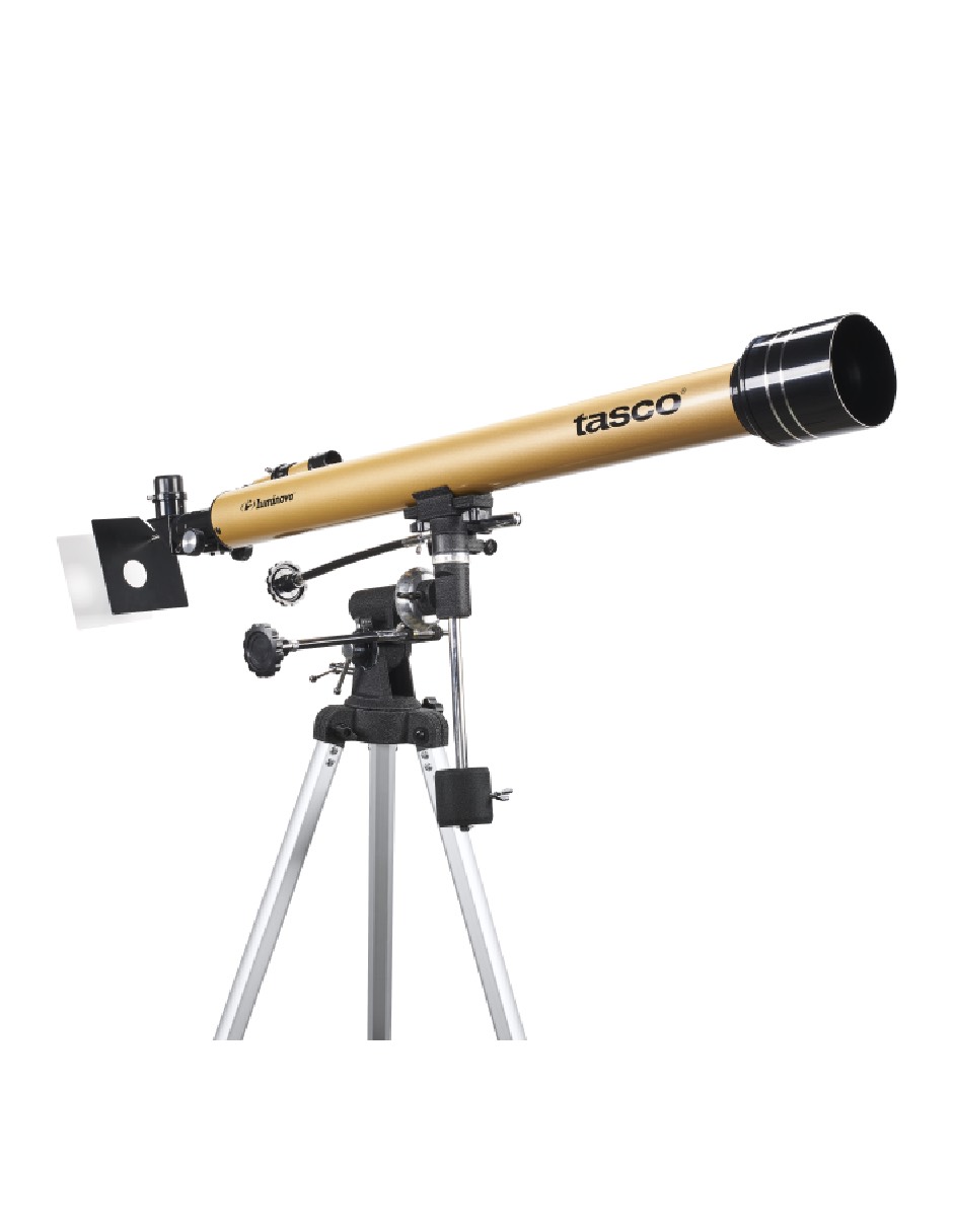 Telescopio Tasco Luminova Refractor 900x60 Ecuatorial con Mirilla 6x24