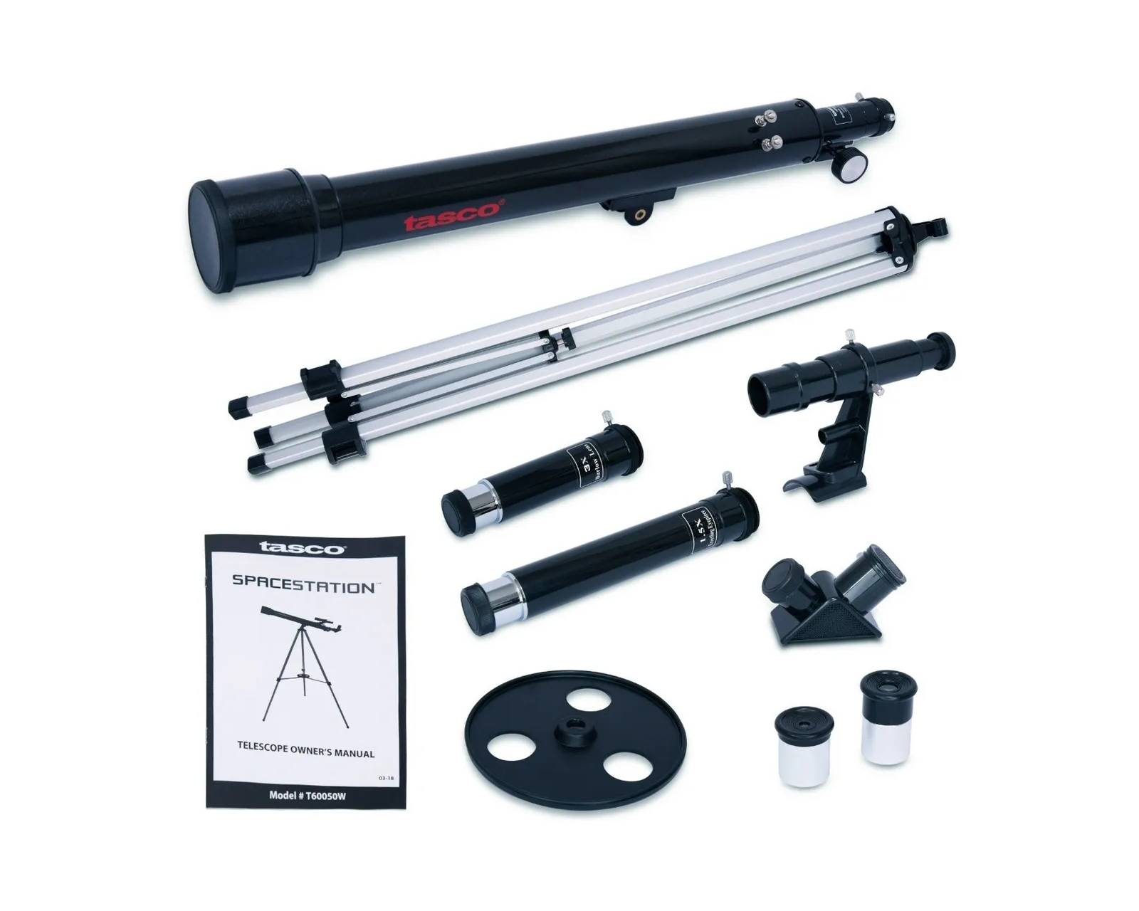 Telescopio Tasco Spacestation Refractor de 50x600 mm