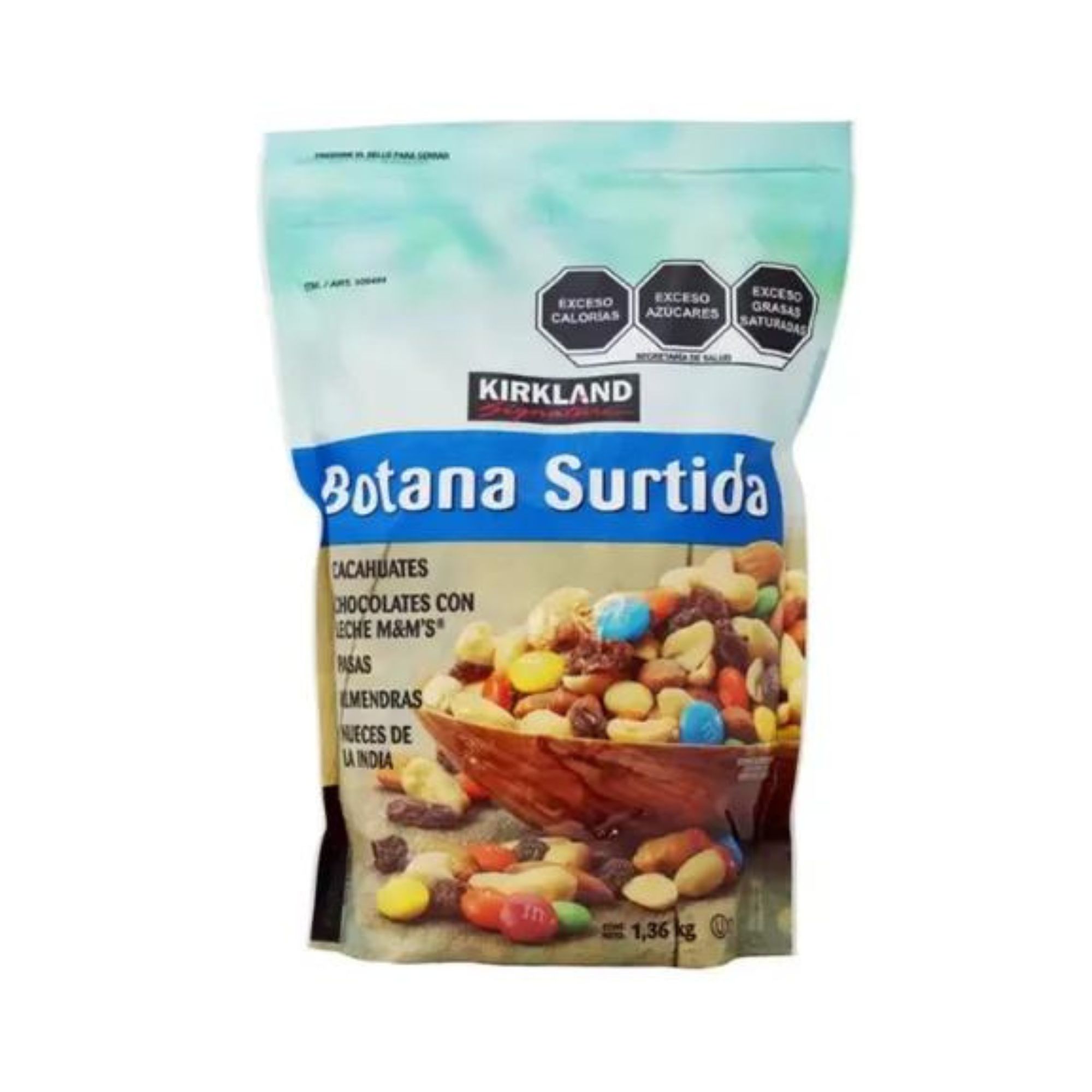 Botana Saludable Surtida 1.36 Kg Almendra M&m Cacahuate Nuez