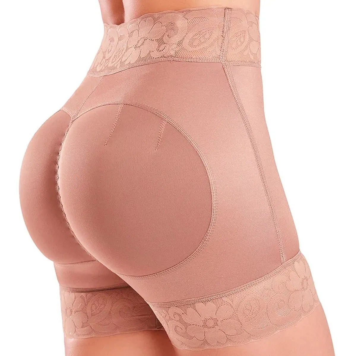 Fajas Colombianas Reductoras Tipo Short para Mujer, Panty Short Reductor Moldeador Levanta Glúteos Colombiano, Faja Colombiana Reductora De Medidas, Faja Con Levante Natural de Gluteos