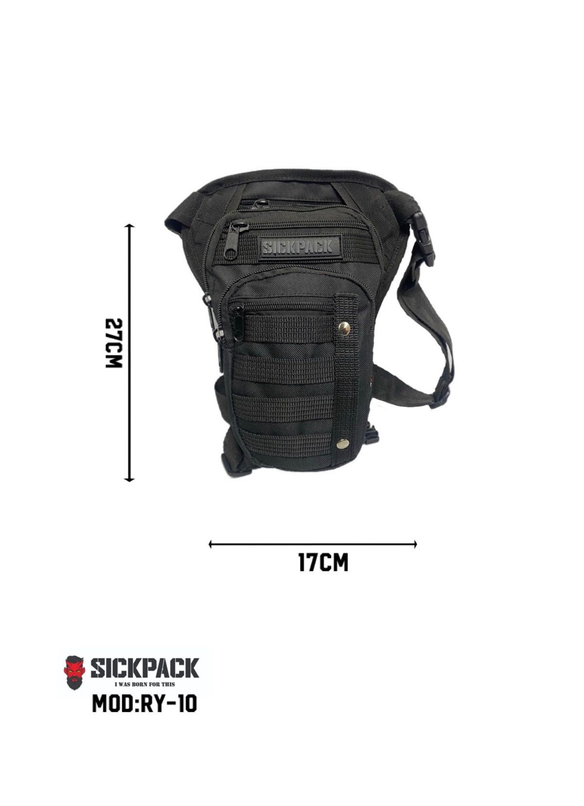 Piernera tactica multi usos modelo ry10 sickpack