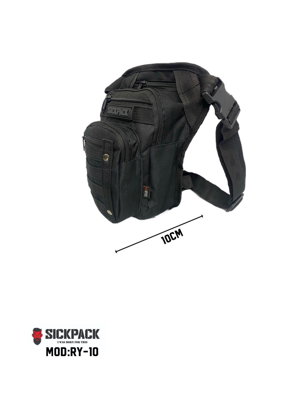 Piernera tactica multi usos modelo ry10 sickpack
