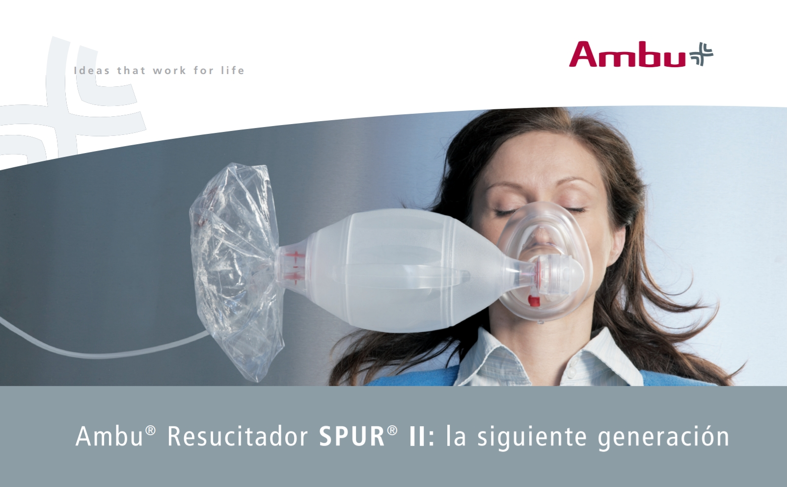 RESUCITADOR BVM AMBU SPUR II PEDIATRICO