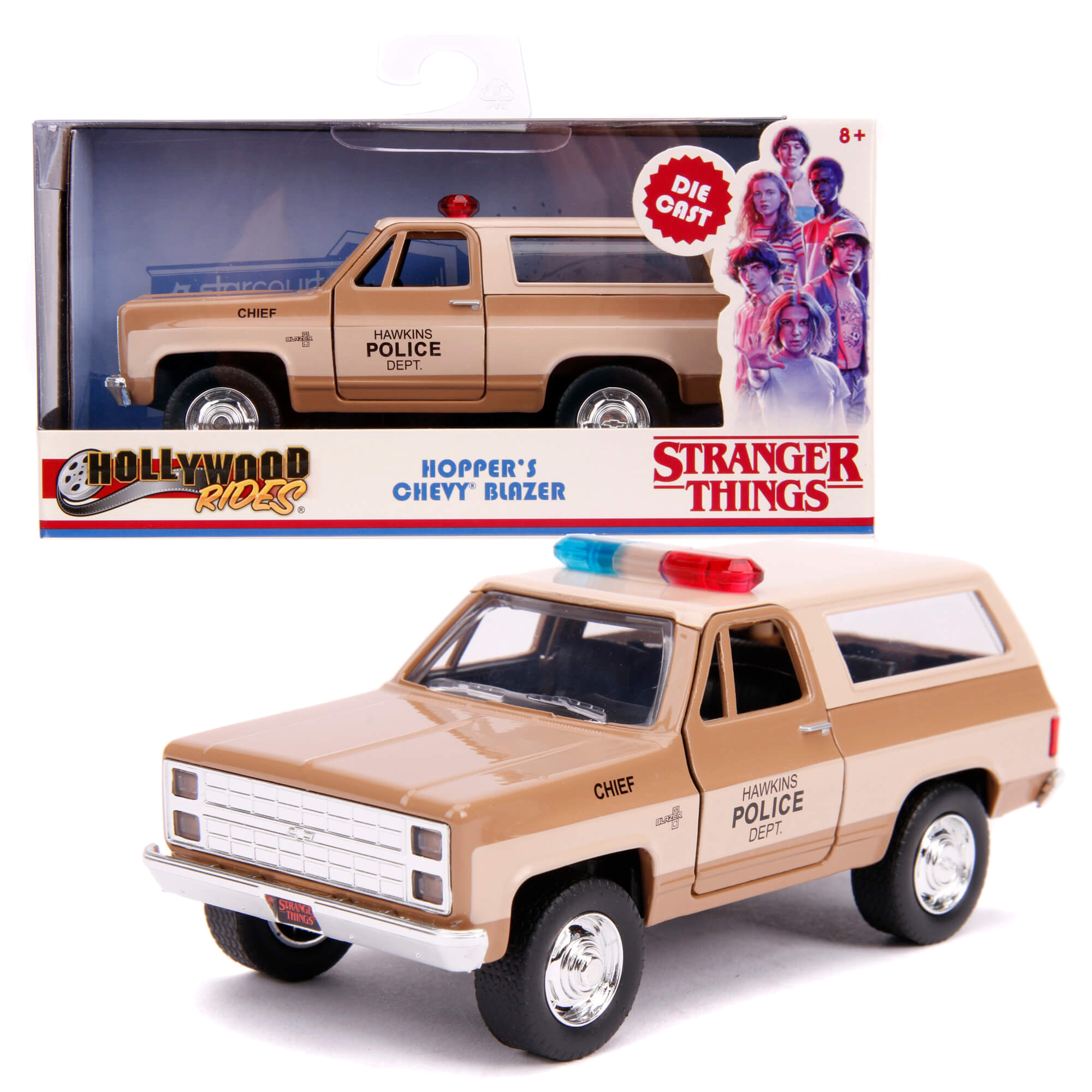 Hopper 1980 Chevy Blazer Stranger Things Jada Toys Escala 1:32