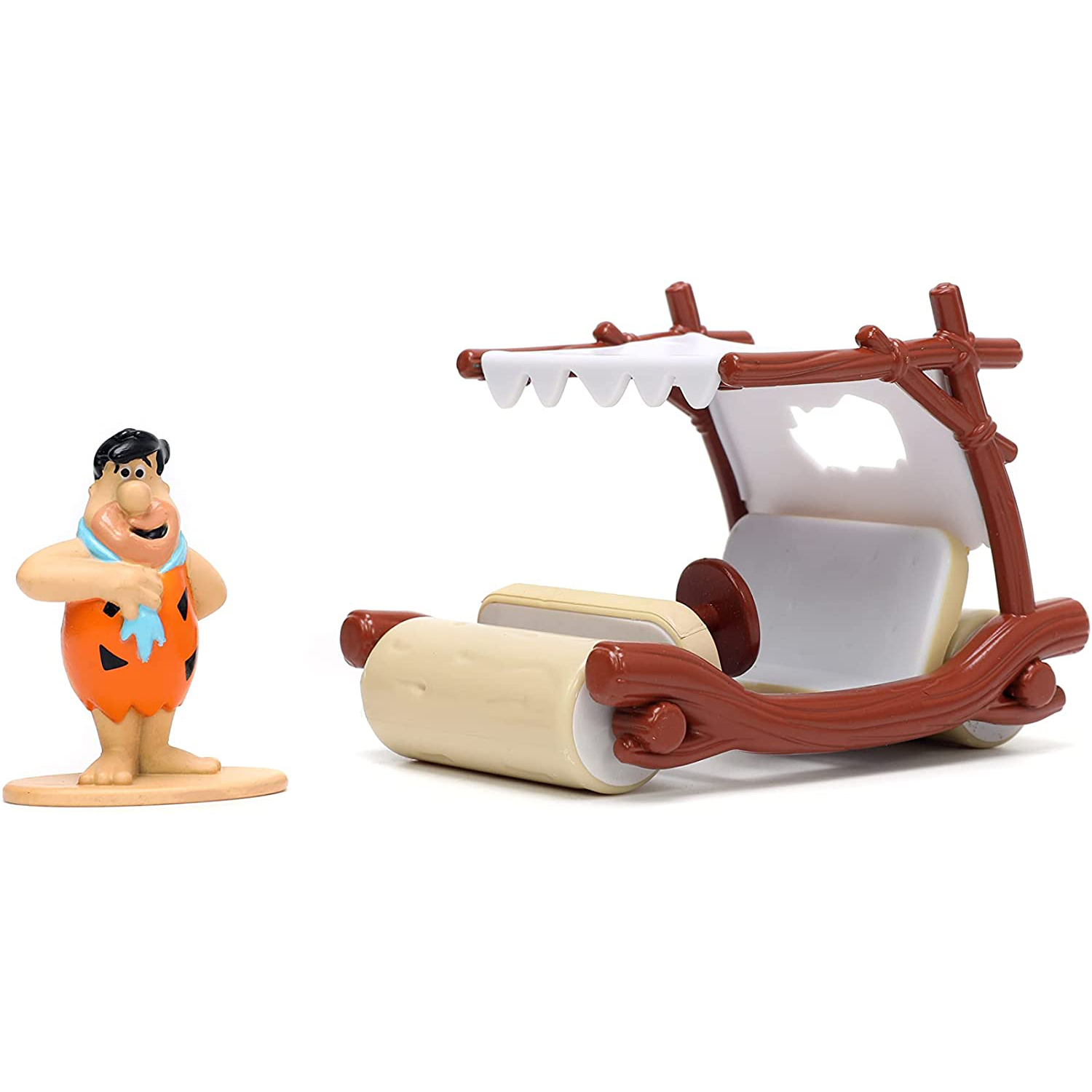 Pedro Picapiedra y Trocomovil Flintstones Jada Toys Escala 1:32