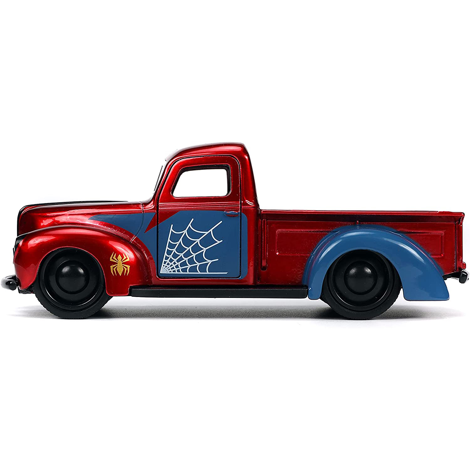 1941 Ford Pickup con Fig Proto-Suit Spider-Man Marvel Spiderman Jada Toys Escala 1:32 