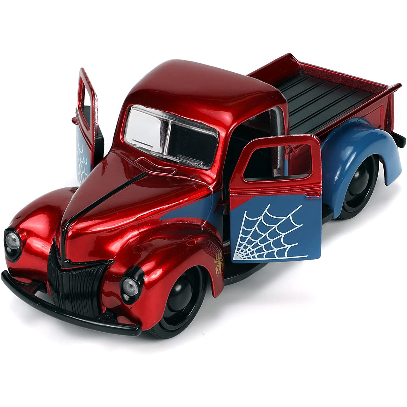 1941 Ford Pickup con Fig Proto-Suit Spider-Man Marvel Spiderman Jada Toys Escala 1:32 