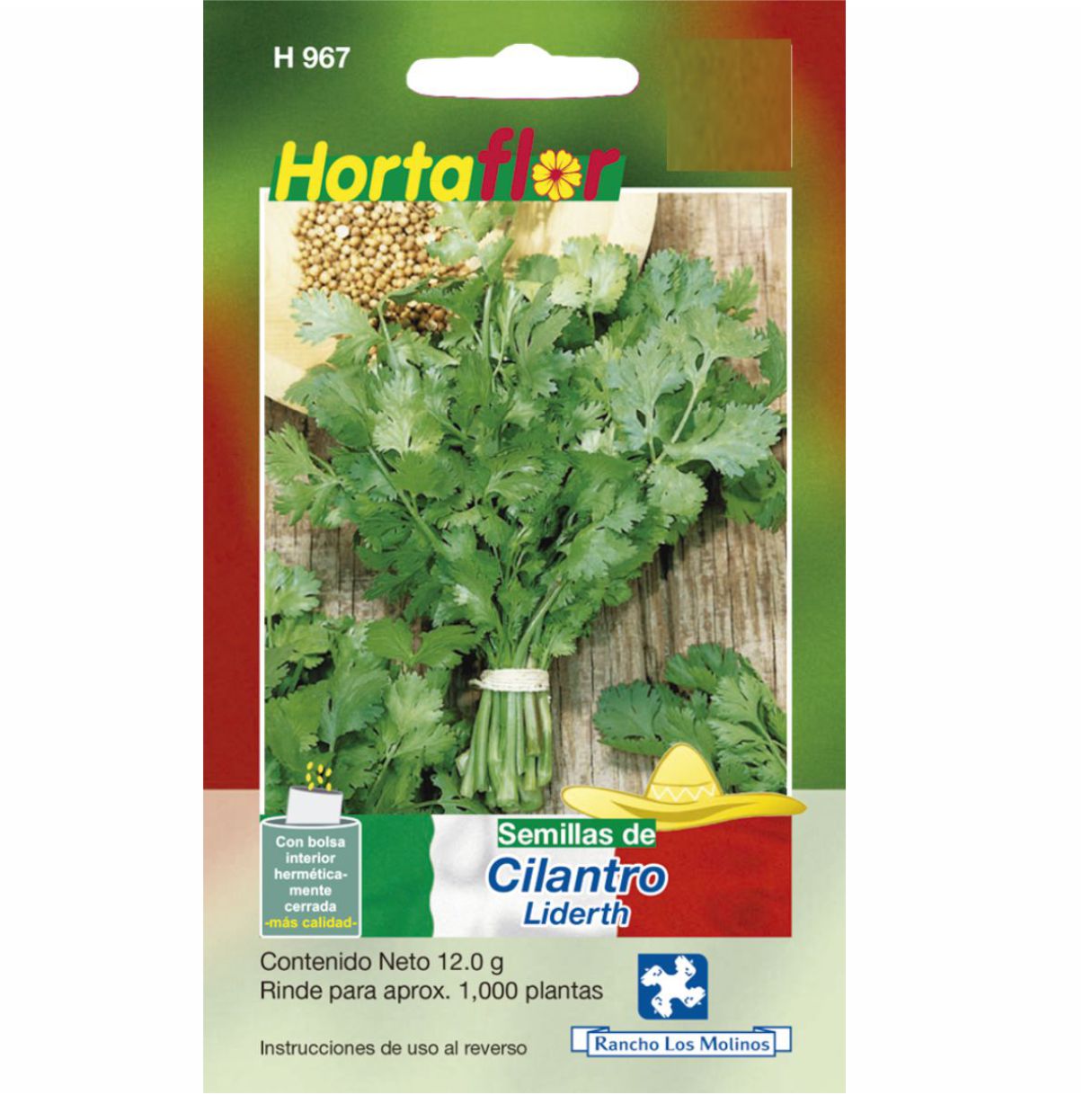 Semillas De Cilantro Liderth (sin Tratamiento)