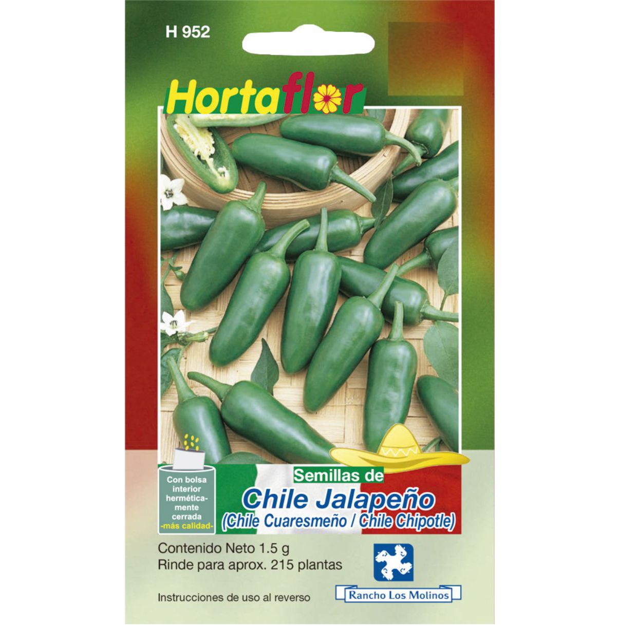 Semillas De Chile Jalapeño Chipotle