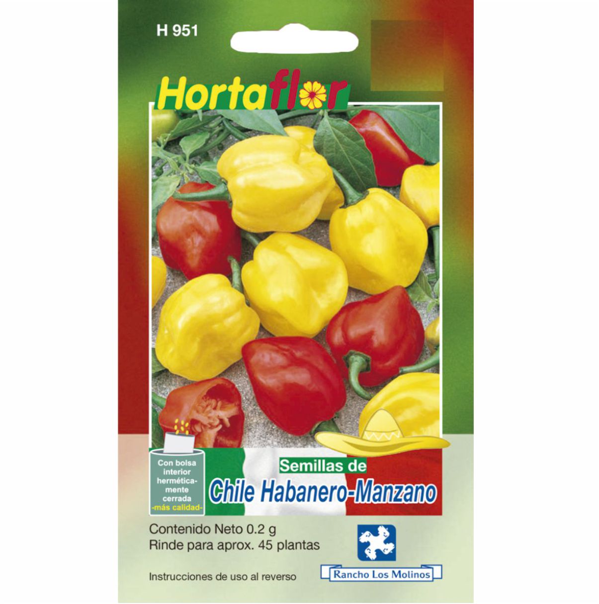 Semillas Habanero Manzano