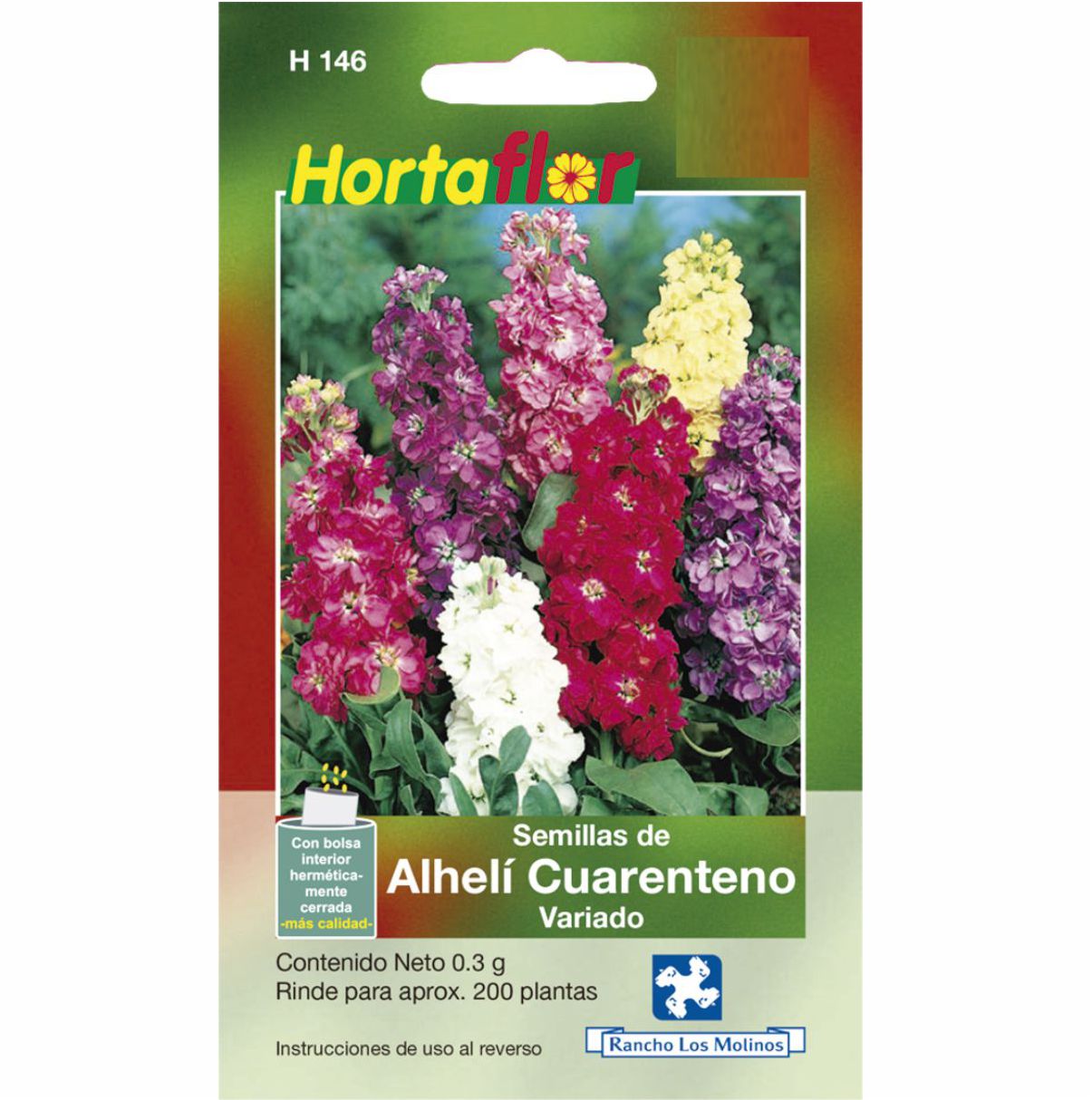 Semillas De Flores Alhelí Cuarenteno Variado