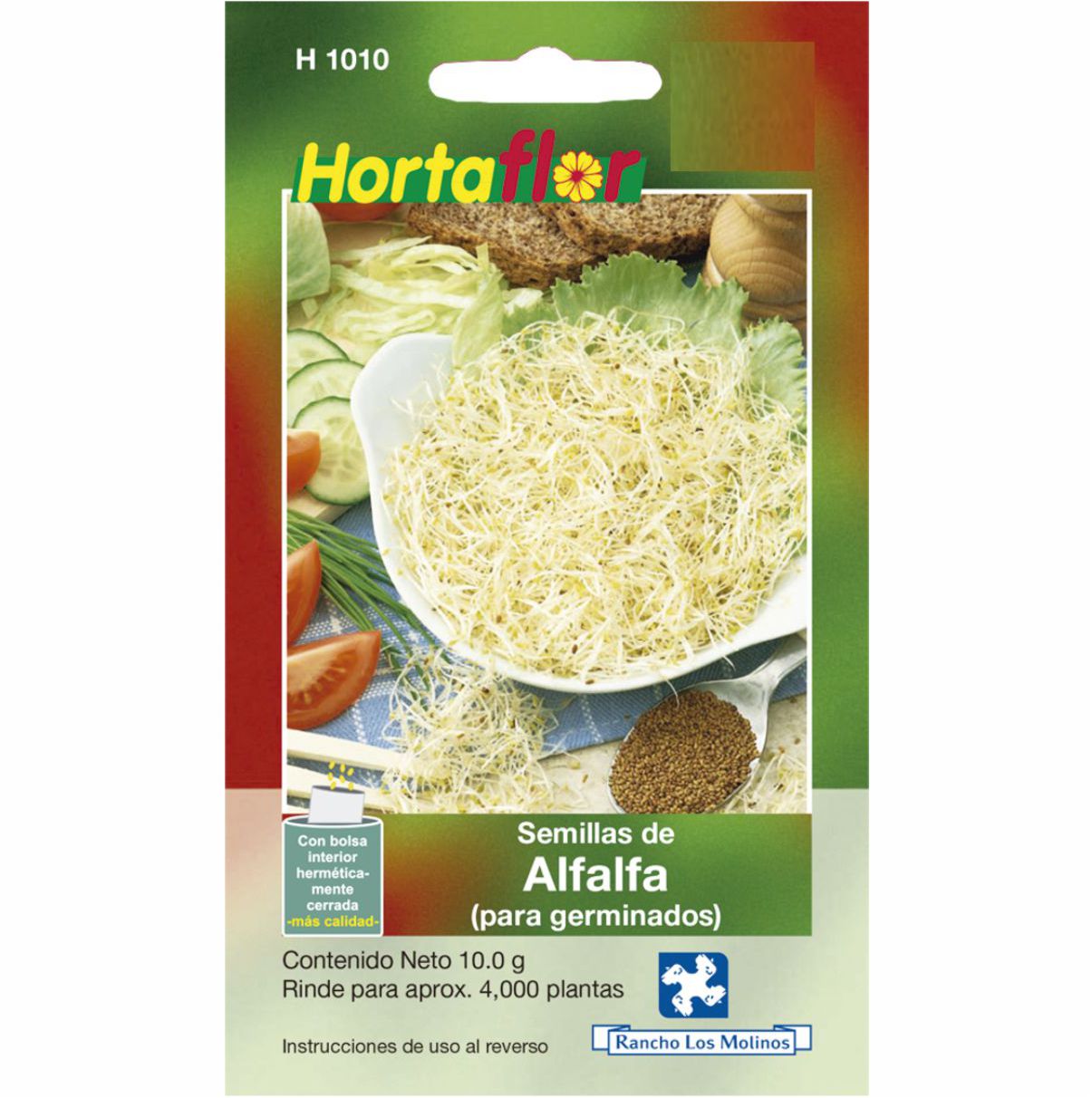 Semillas De Alfalfa Para Germinados Organicas