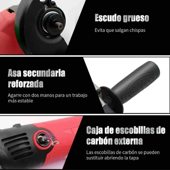 Esmeriladoras Pulidor Angular 710w 110v Amoladora Angular para corte