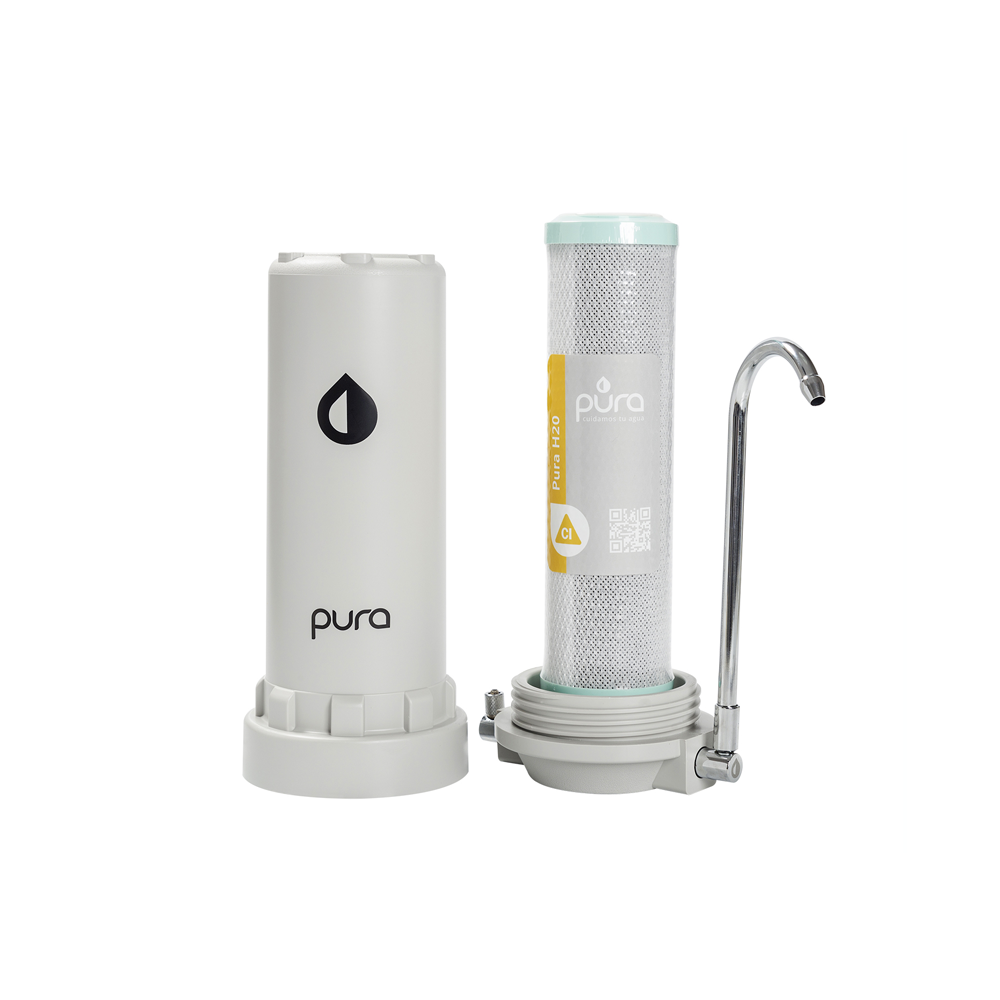 Filtro Purificador de Agua sobre tarja PURA Pacifico | Alto Rendimiento | 36 meses