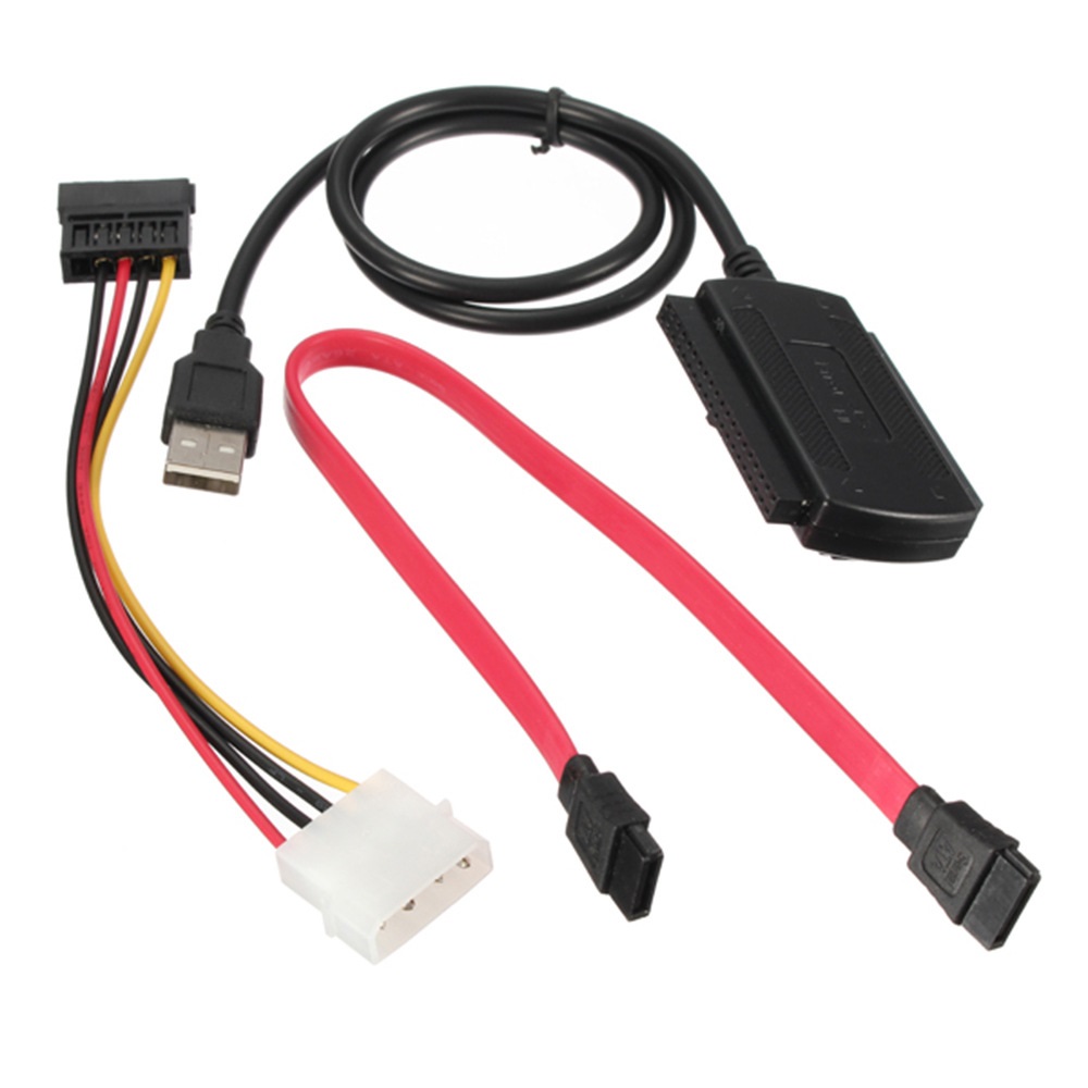 Convertidor Usb 2.0 A Sata Ide Disco Duro 3.5 Y 2.5