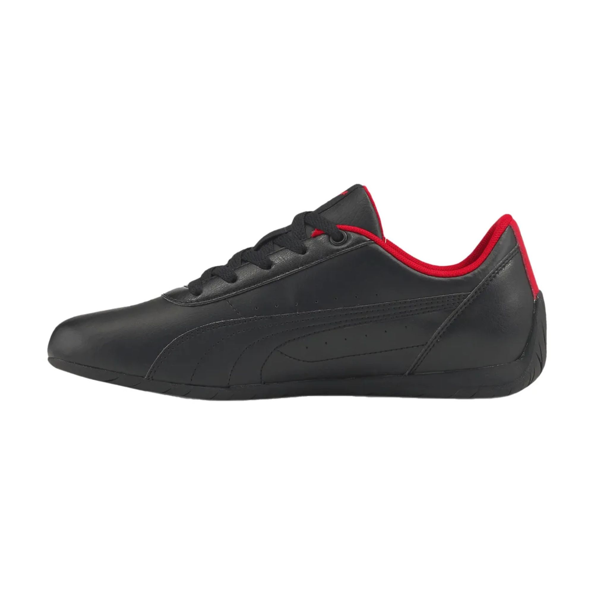 Tenis Puma Ferrari Neo Cat Negro con Rojo Hombre Originales 30701901