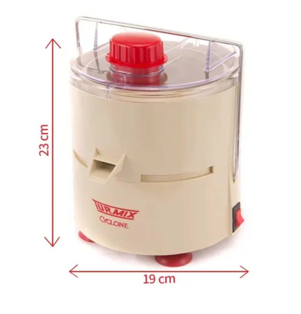 Extractor De Jugos Turmix Cyclone Tu03 Beige 127v