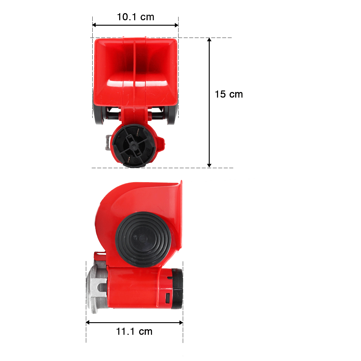 Claxon Corneta Bocina Tono Tren Uso Rudo Super Potente