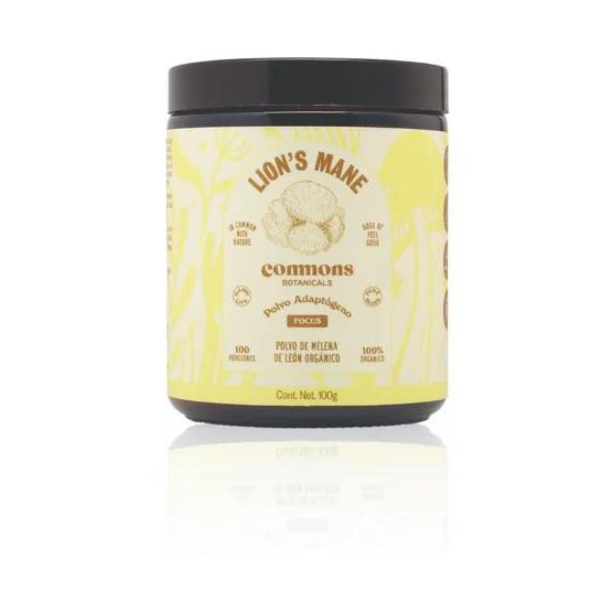 Hongo Adaptógeno Melena De León Lion's Mane 100g Commons