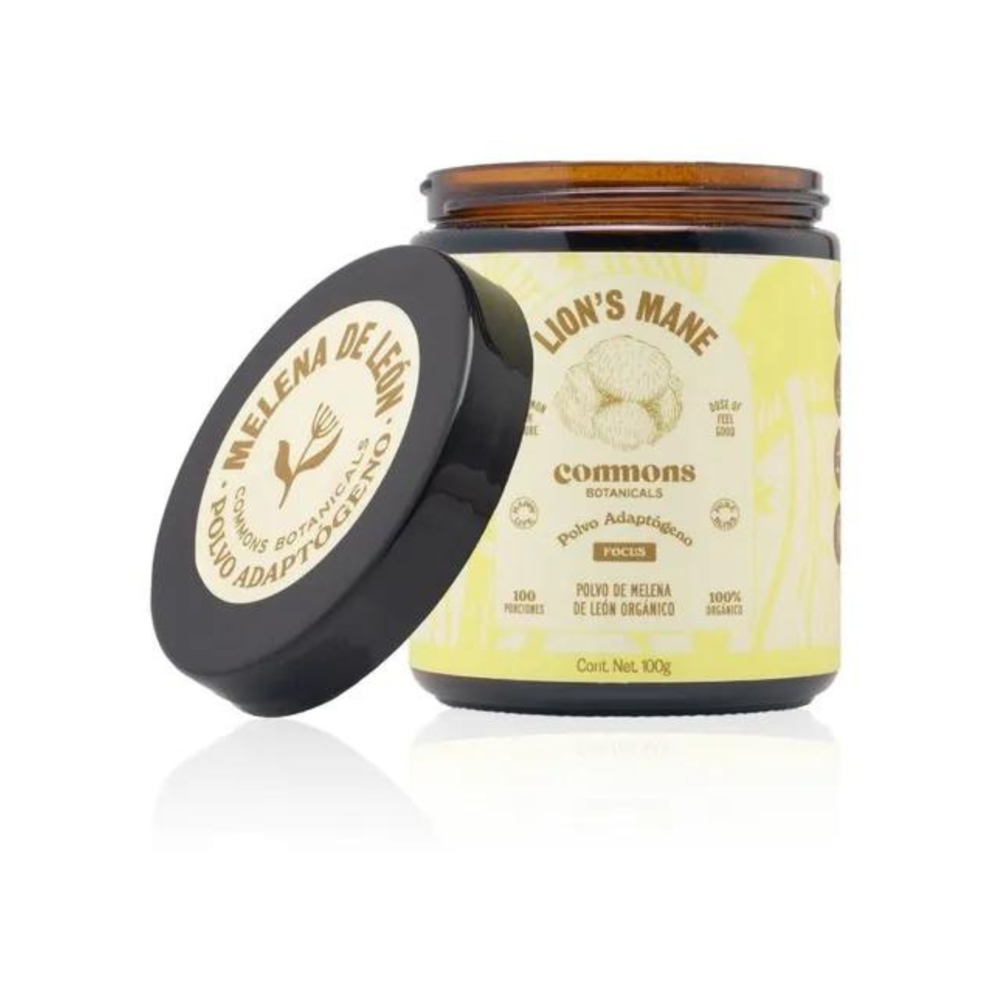 Hongo Adaptógeno Melena De León Lion's Mane 100g Commons