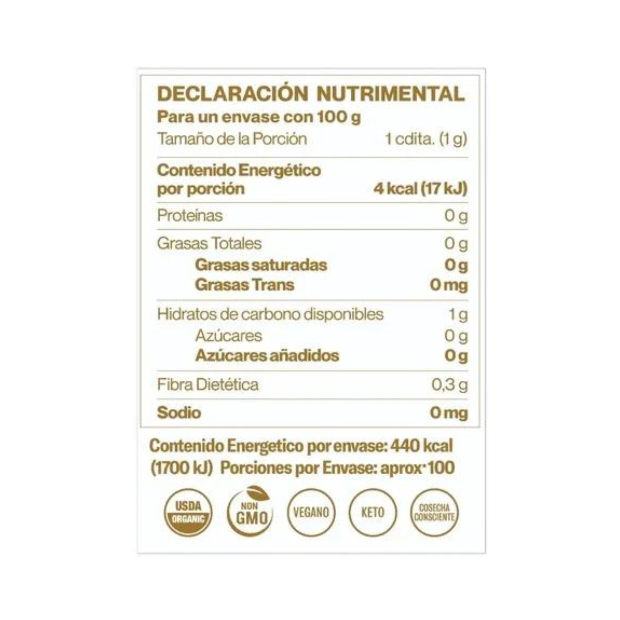 Hongo Adaptógeno Melena De León Lion's Mane 100g Commons