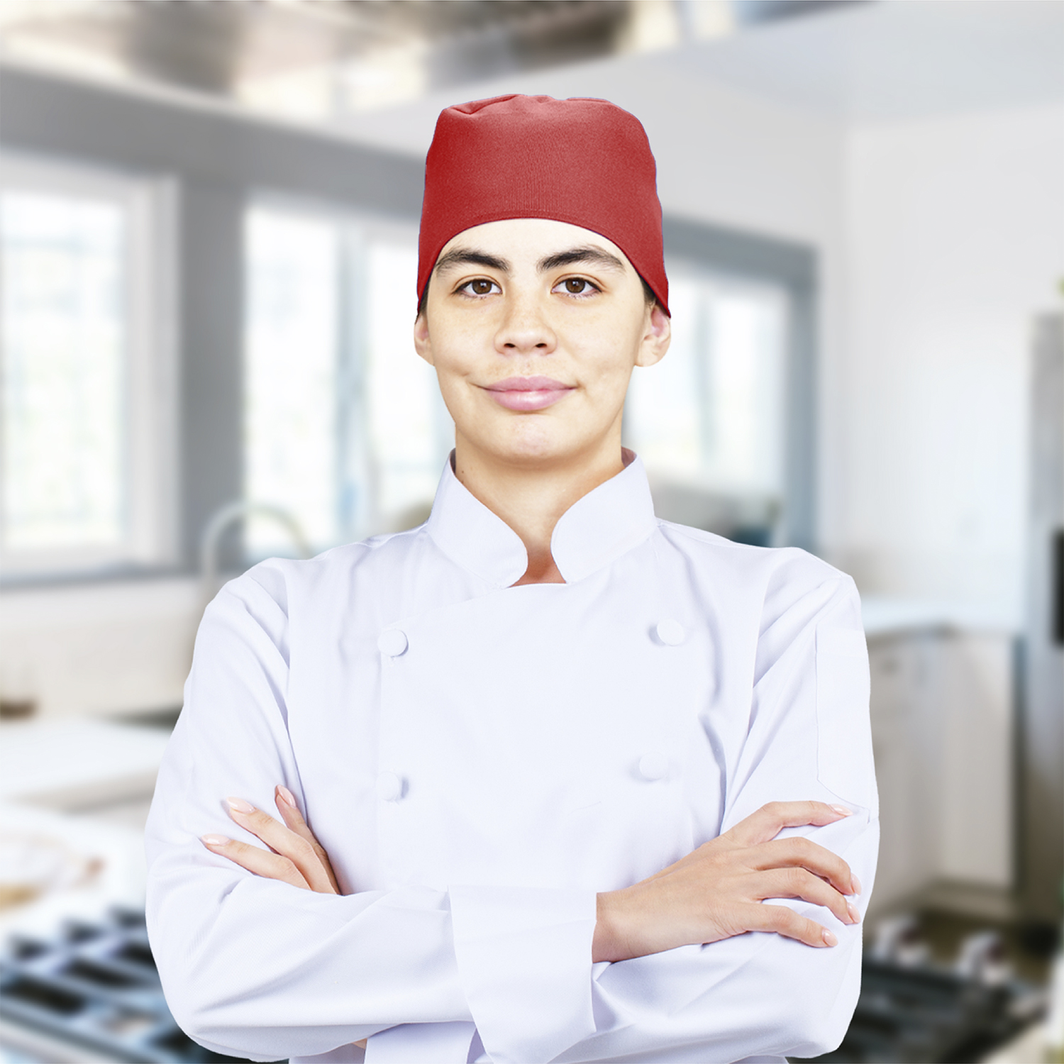 Gorros de Cocina Ajustables, Gorro de Chef de Cobertura Maxima