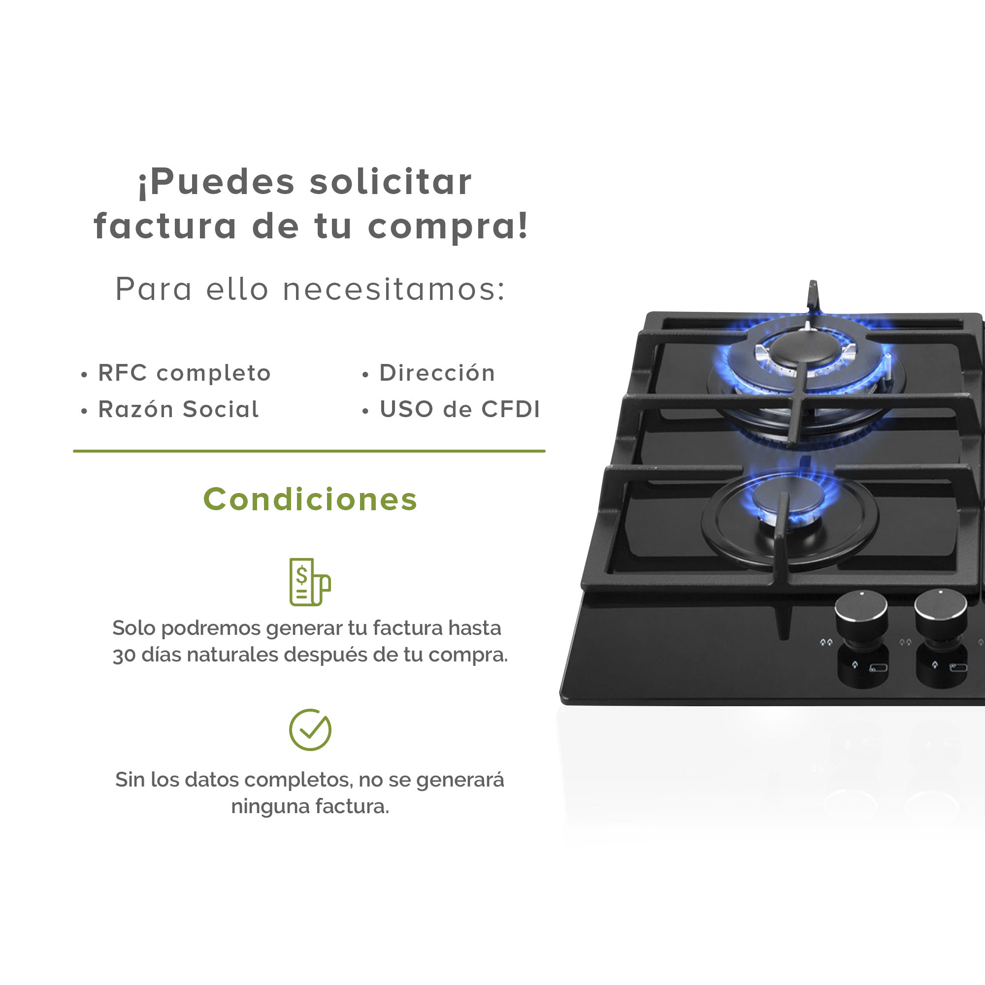 AVERA Parrilla de Gas para Empotrar Vidrio Templado con 4 Quemadores HEV4