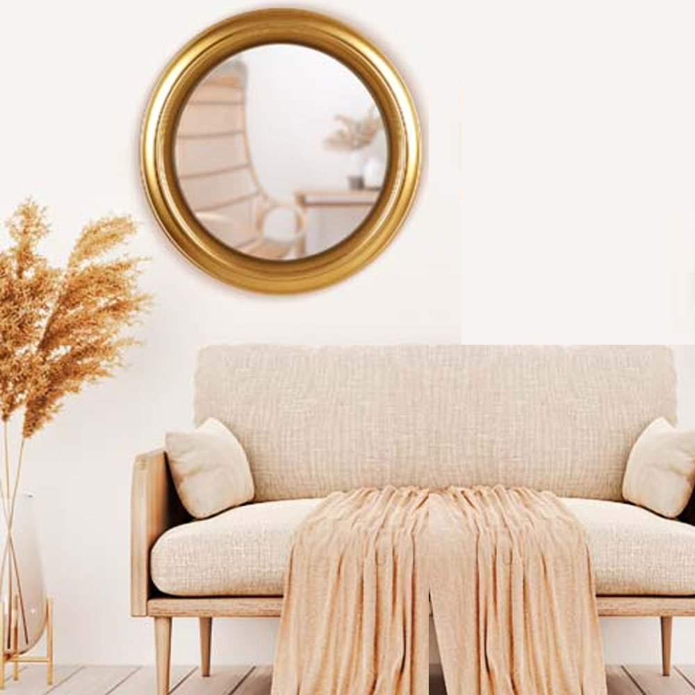 Espejo Circular Golden Kyuden Home
