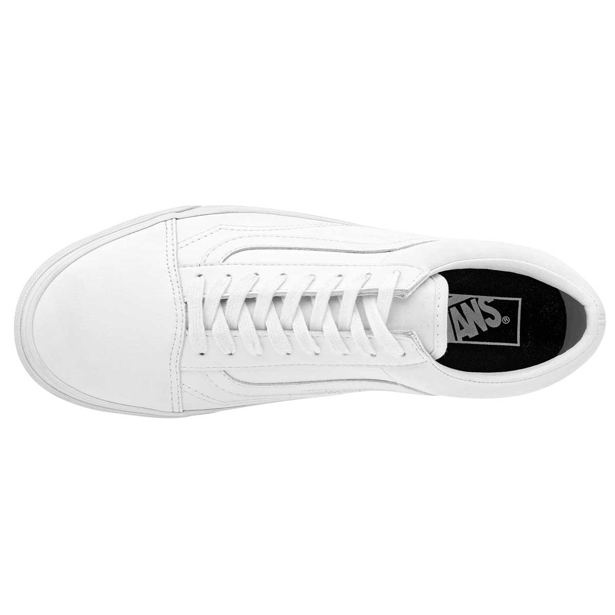 Tenis Vans Old Skool Blanco Deportivo Mujer .