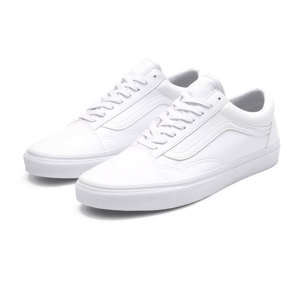 Tenis Vans Old Skool Blanco Deportivo Mujer .