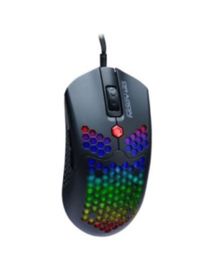 Mouse Gamer Dragon XT USB 6400 dpi Ultra Ligero  