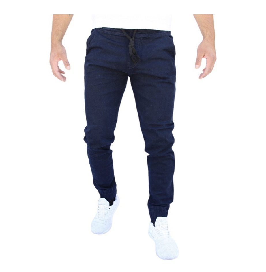 Pantalón Jogger de Gabardina Stretch Para Hombre John Silver 